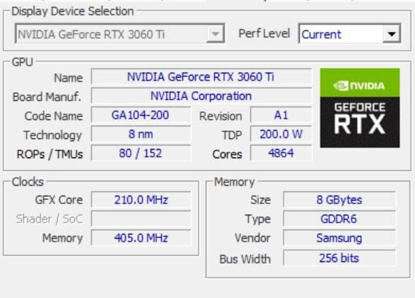 GeForce RTX 3060 Ti Dual 8GB Palitパリット