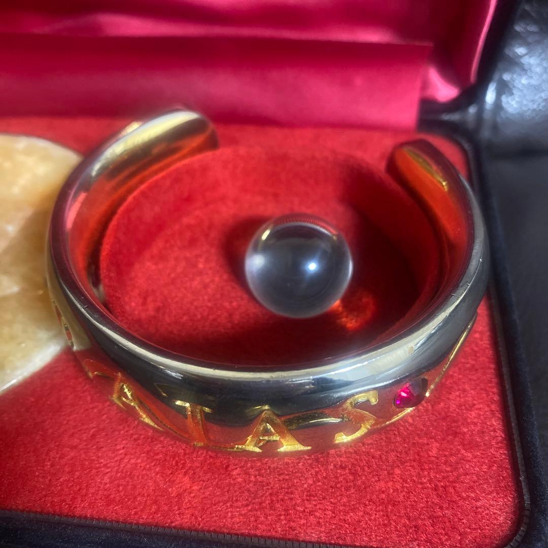 新リンパ療法⭐️ラジャス⭐️ゴールドブレスレットリング水晶⭐️RAJAS⭐️