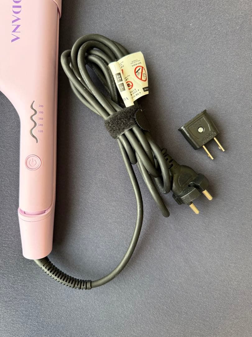 【美品箱付き】VODANA ウェーブアイロン　32mm ヘアピン付き