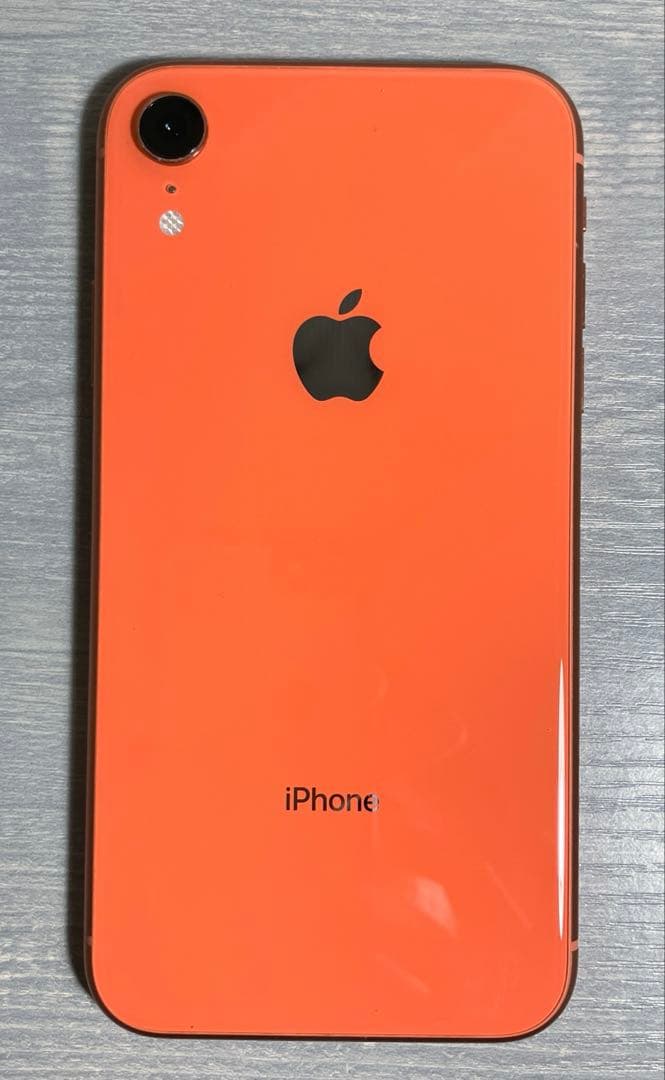 iPhone XR コーラル 64GB ジャンク 箱あり