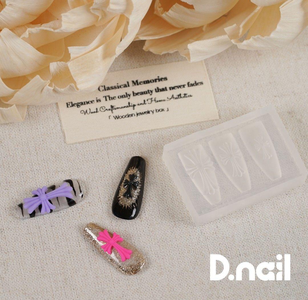 D.nail モールドクロス　クロムパーツ