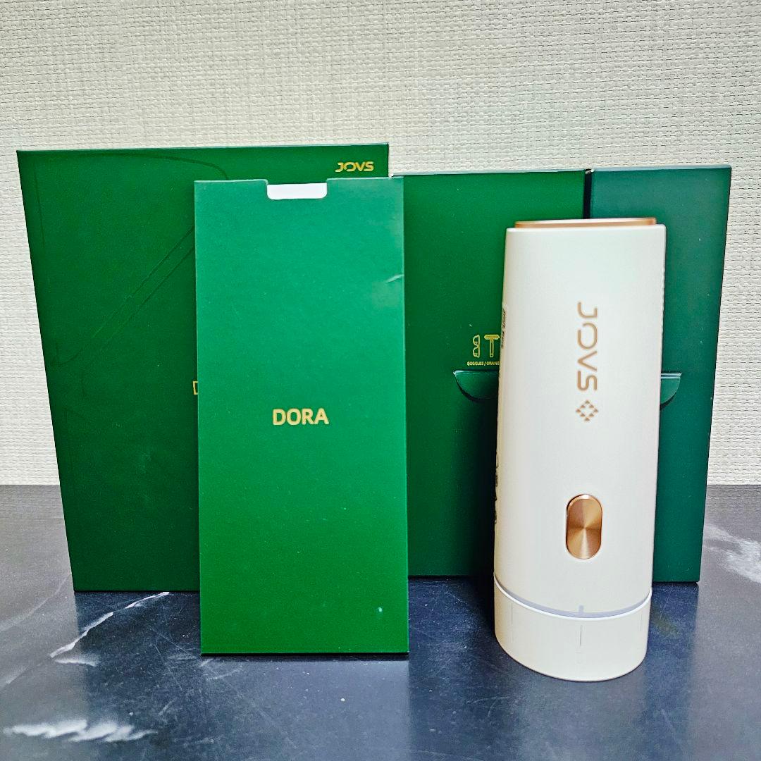 美品 JOVS Dora 脱毛器 家庭用 2023年モデル ホワイトジョブス