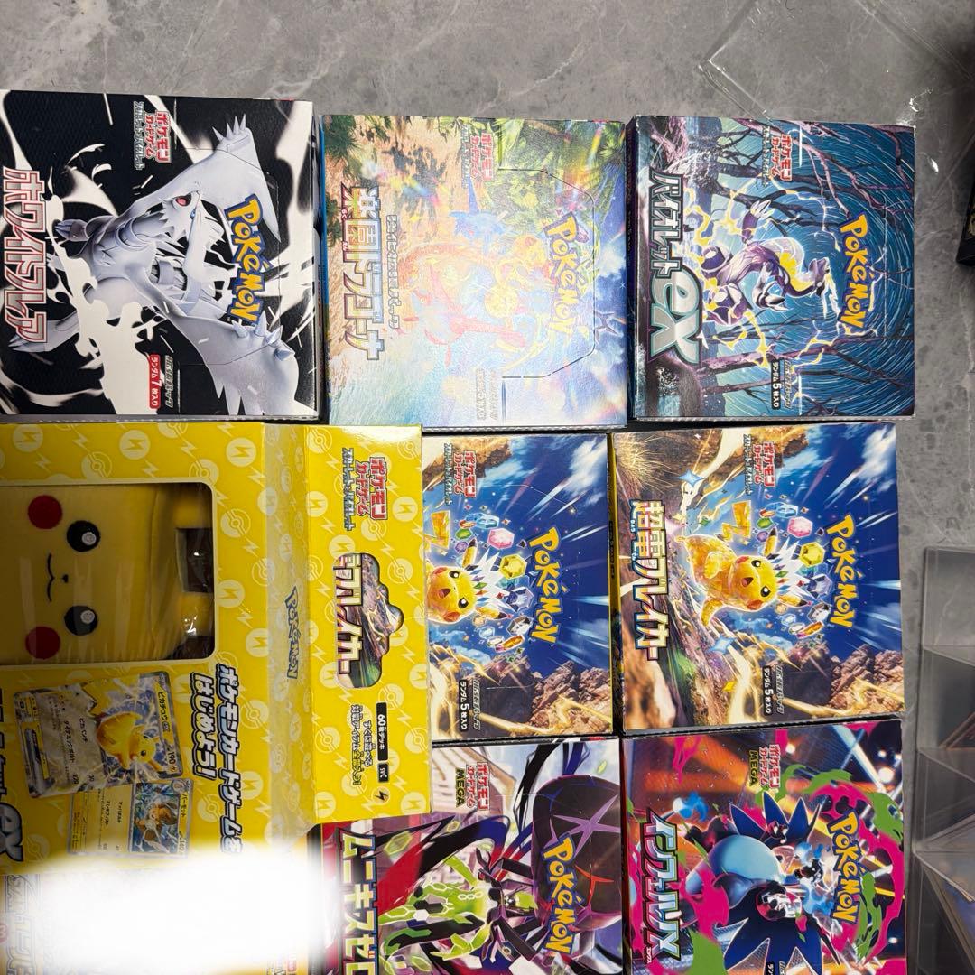 s*k様 ポケモンカードゲーム BOXまとめ売り【全てシュリンク無し】引退品