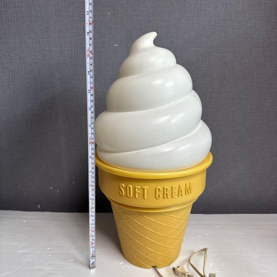 ソフトクリーム　照明　ライト　レトロ　アメリカン雑貨