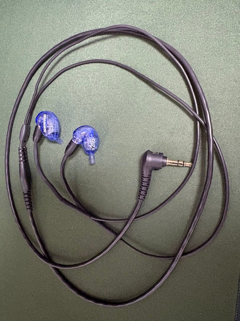 SHURE SE215 Special Edition 紫 純正延長＆リケーブル