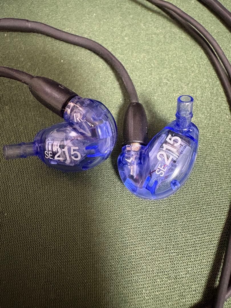 SHURE SE215 Special Edition 紫 純正延長＆リケーブル