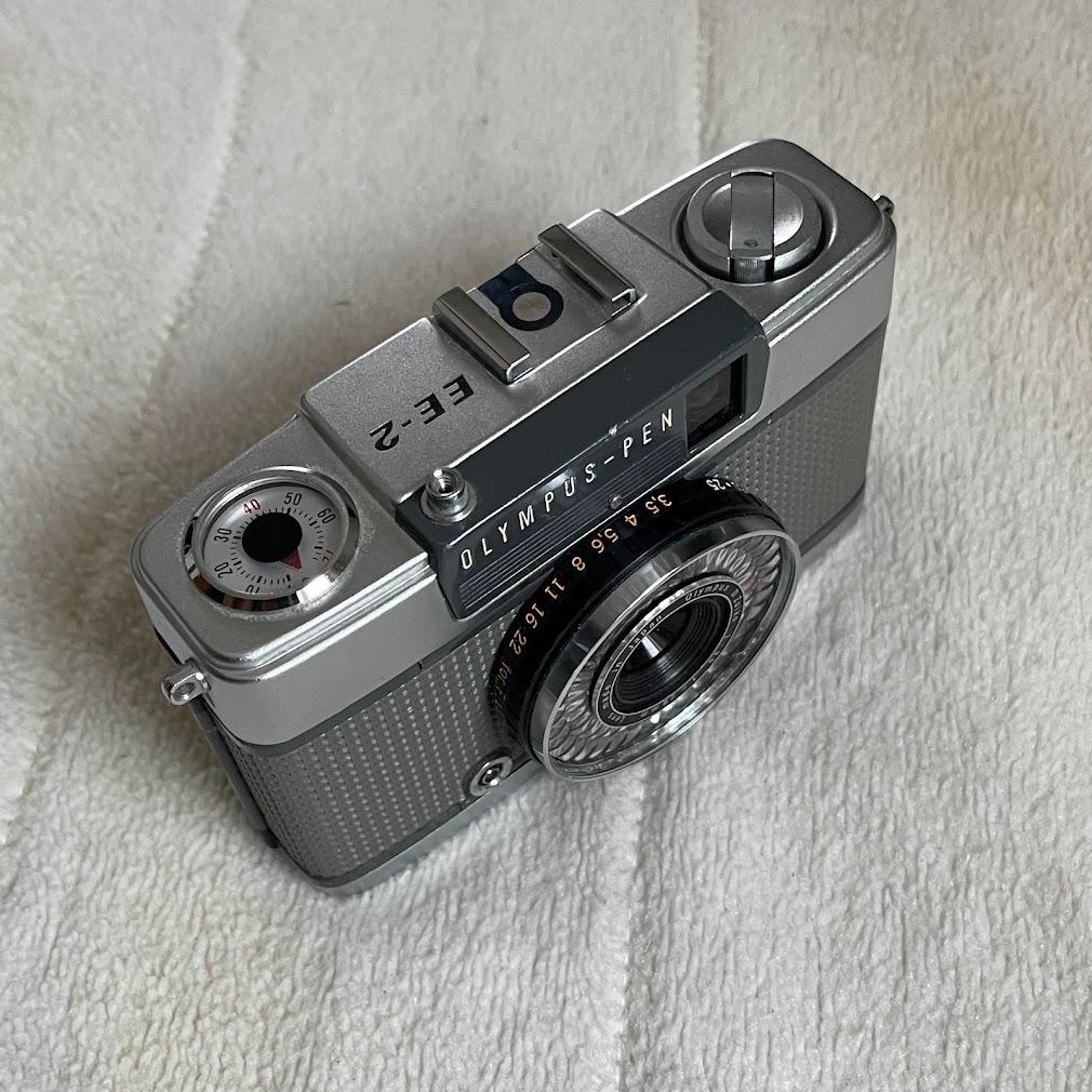 オリンパス Olympus PEN EE-2 シルバー フィルムカメラ レトロ