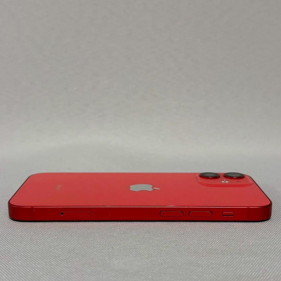 『美品』iPhone 12 mini 64GB レッド　新品バッテリー　動作良好