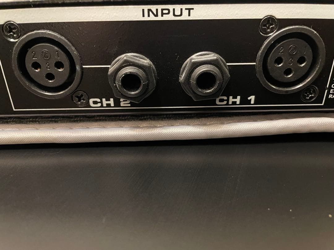 PHONIC MAX 500 パワーアンプ 動作品