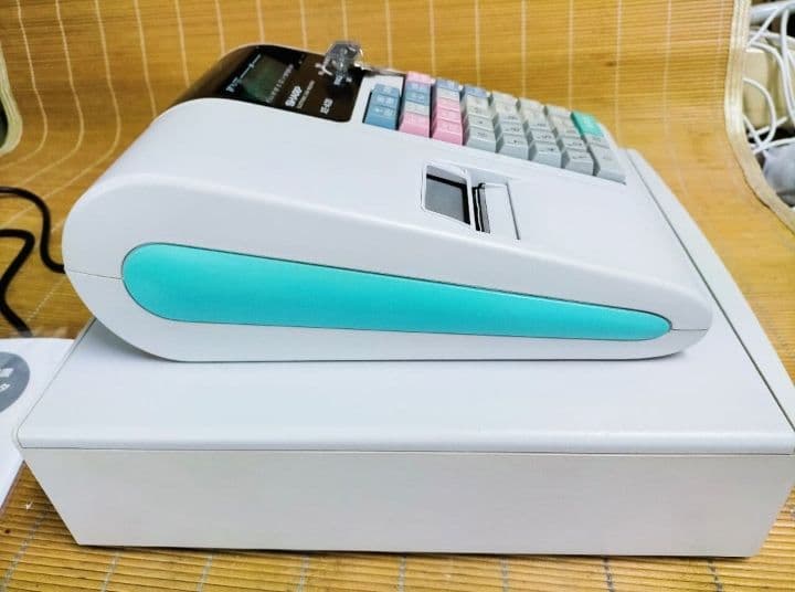 シャープレジスター　XE-A20　店名設定無料ロゴ可能機種　148147