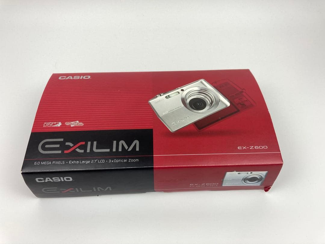 【極美品】CASIO EXILIM EX-Z600 レッド コンデジ
