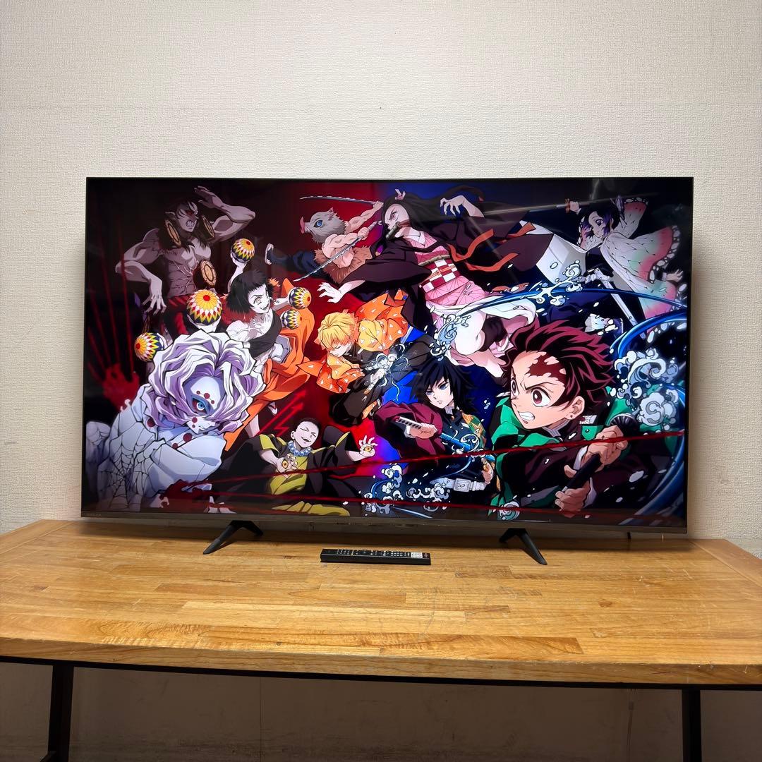 東芝 65V型 4K 液晶テレビ REGZA 65M550M 動画配信アプリ搭載