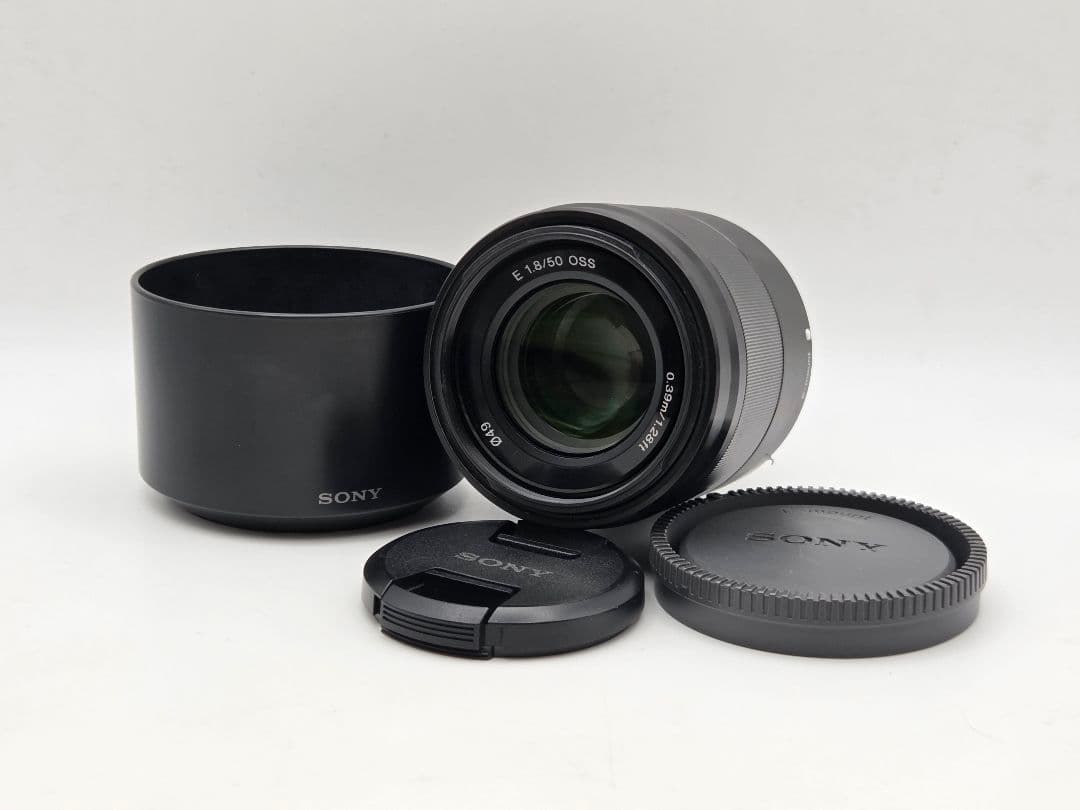 Sony E 50mm F1.8 OSS SEL50F18 単焦点レンズ