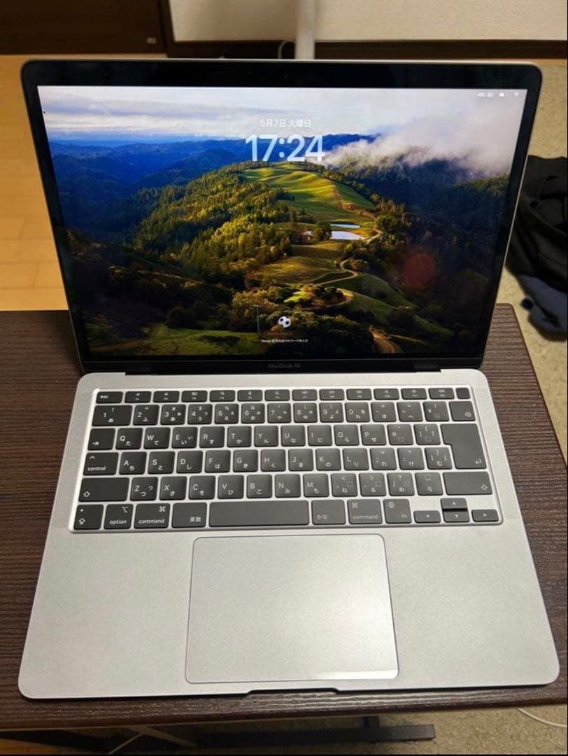 MacBook air M1 8GB/256GBバッテリー92%
