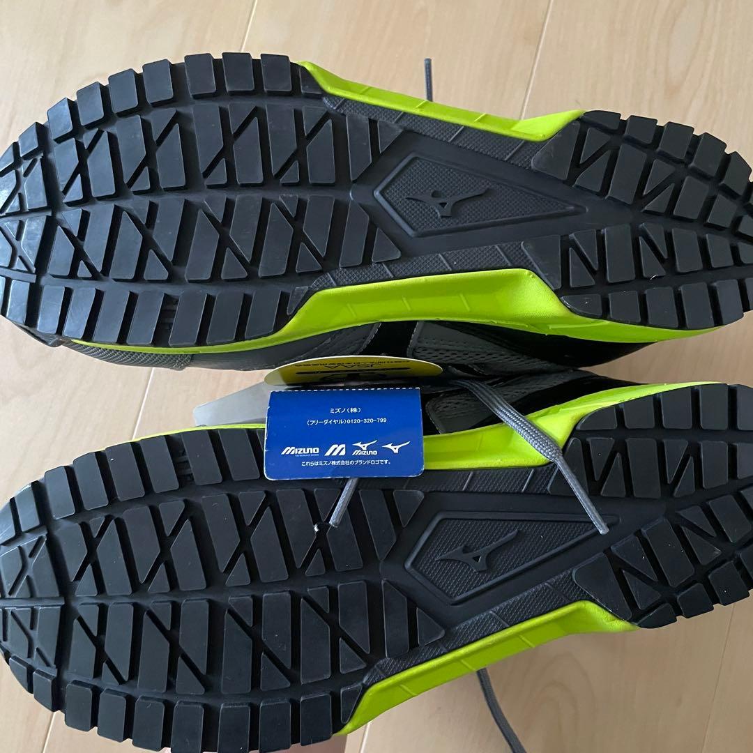 Mizuno MX 安全靴 グレー/ライム