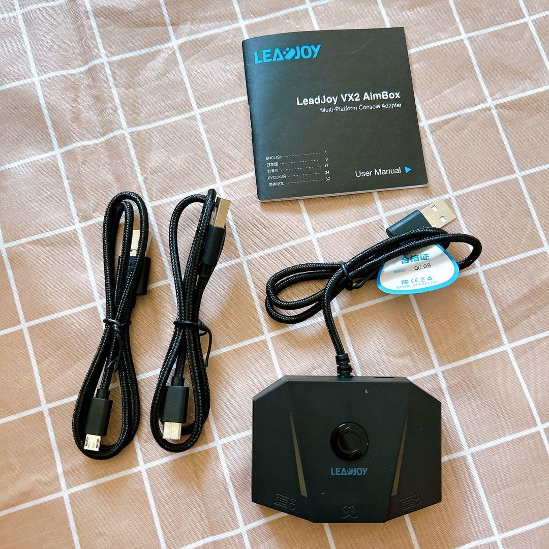leadjoy VX2 AimBox ゲーミングキーボードマウスコンバーター