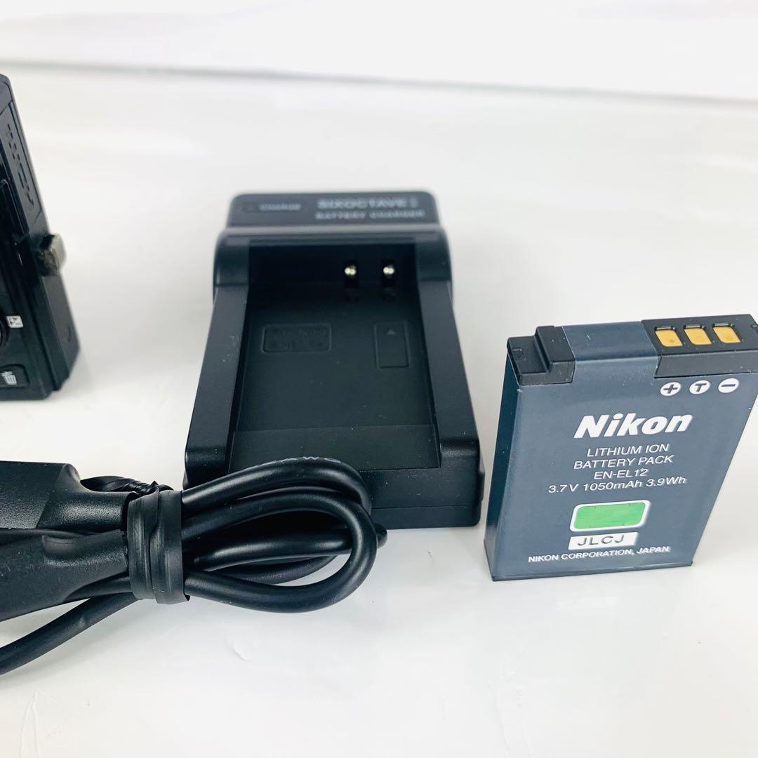 Nikon COOLPIX S8000 ブラック 充電器付 動作確認済