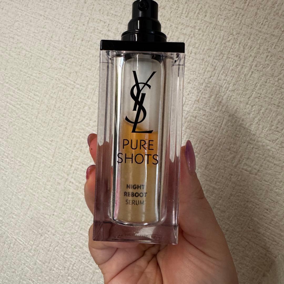 YSLラディアントタッチブラープライマー1/ピュアショットナイトセラム