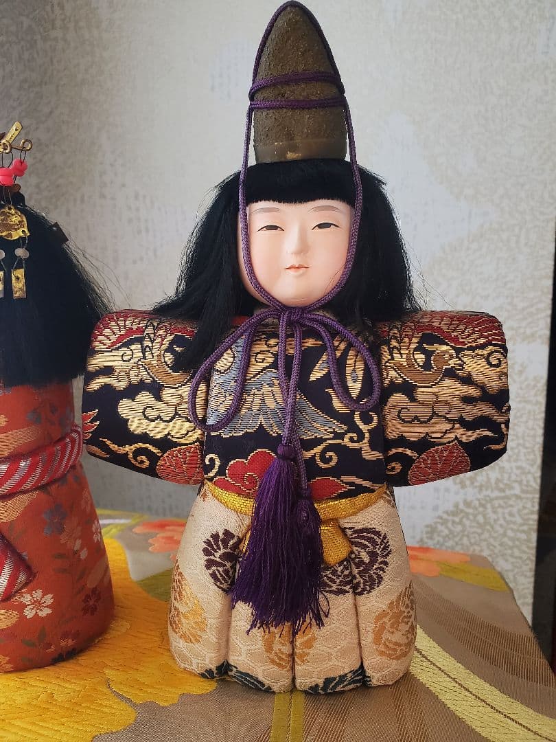 日本人形 お雛様 かいらしいお顔