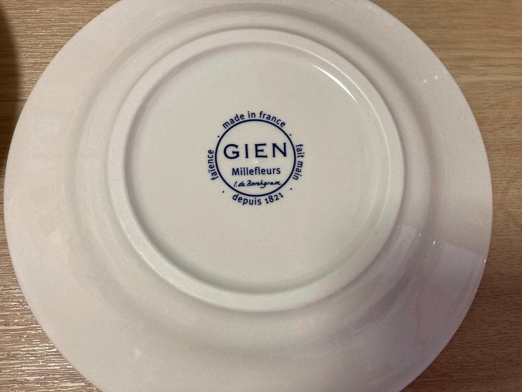 新品　GIEN ジアン ミルフルール　カナッペプレート ミニプレート　セット