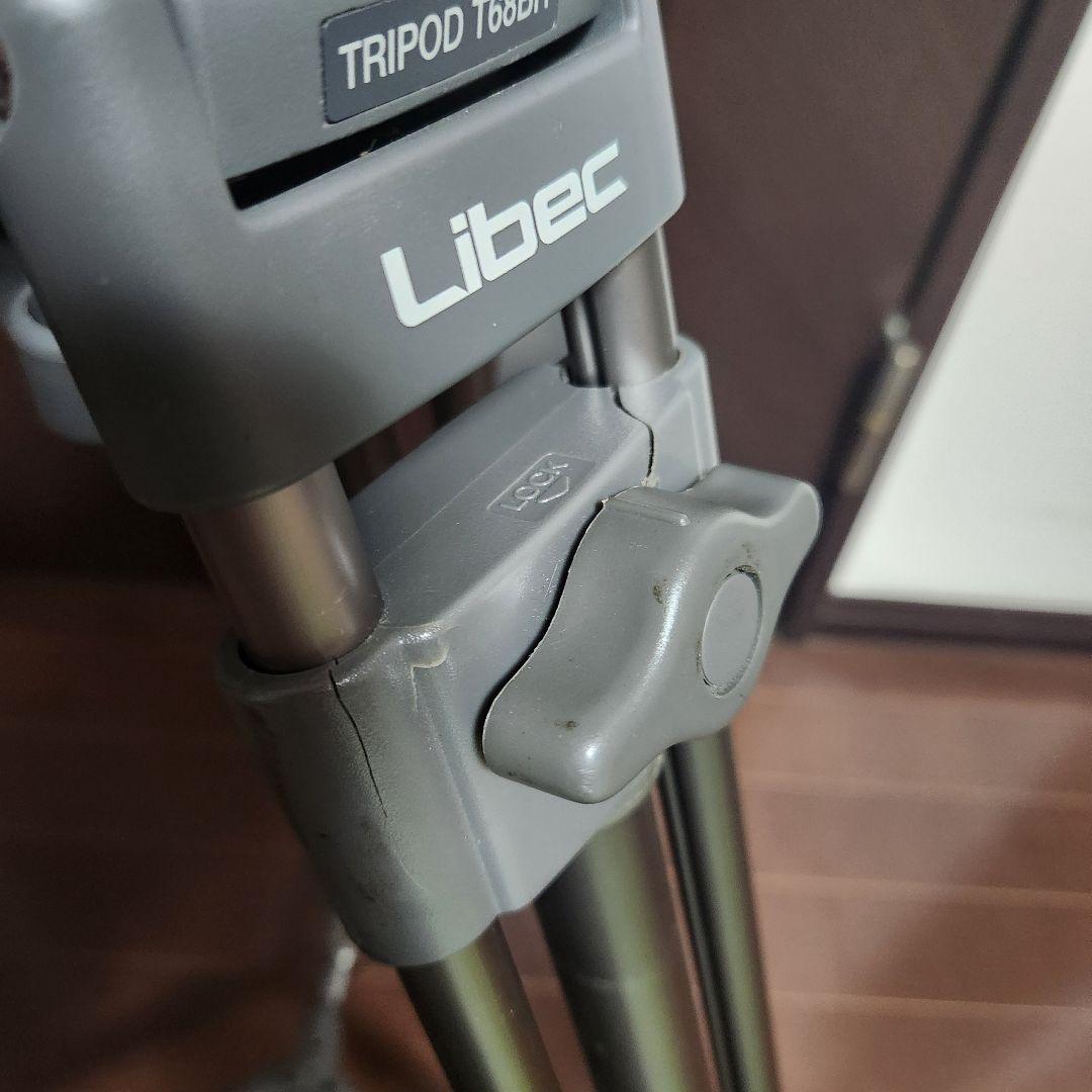 【現状品】Libec H50 DV 雲台 T68BR 三脚