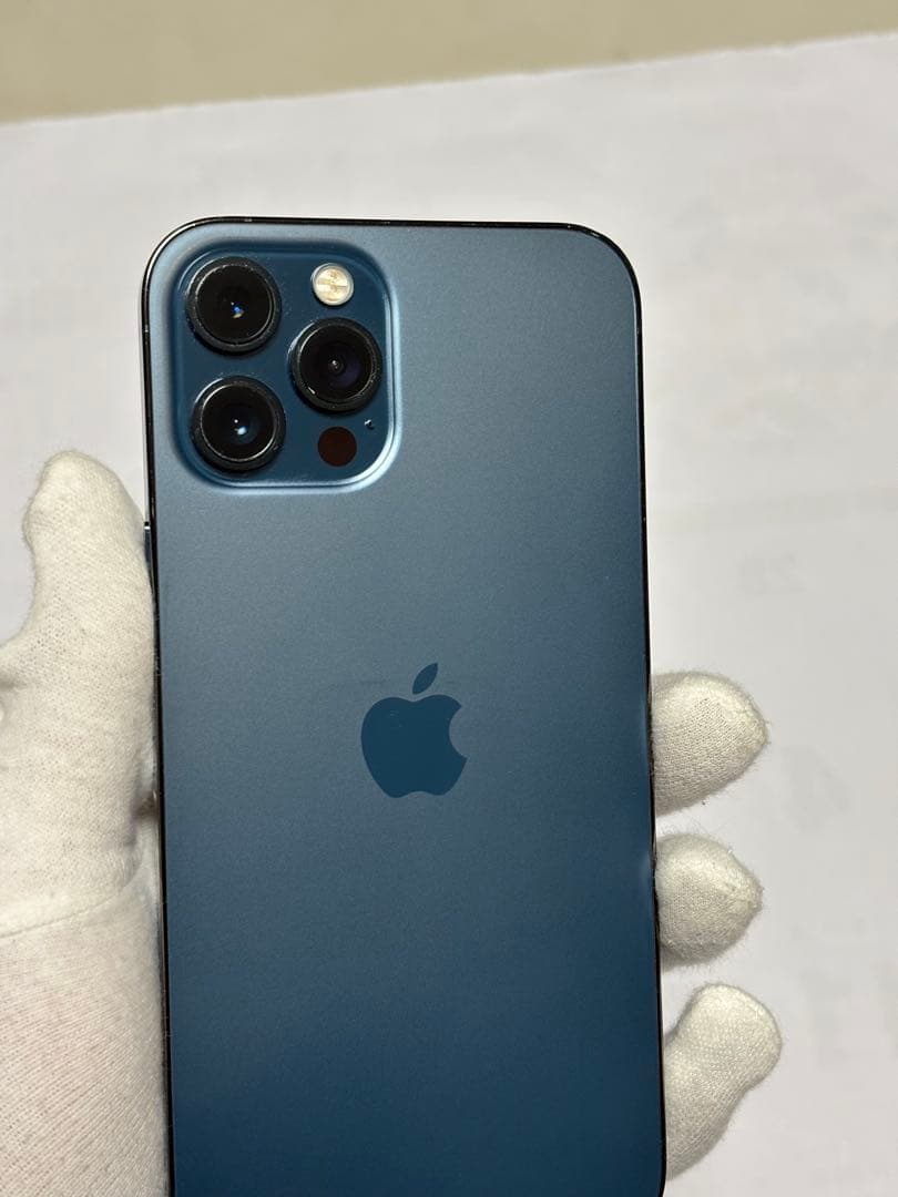 Apple iPhone 12 Pro Max 256GB 青バッテリー73%