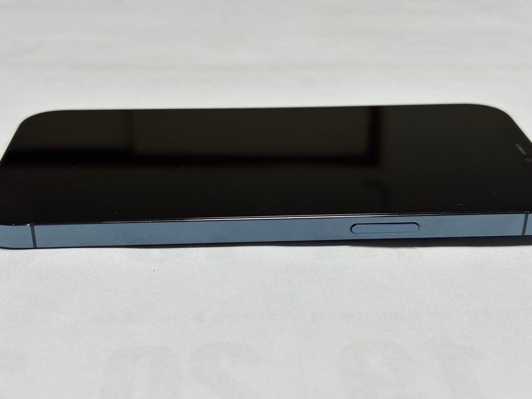 Apple iPhone 12 Pro Max 256GB 青バッテリー73%