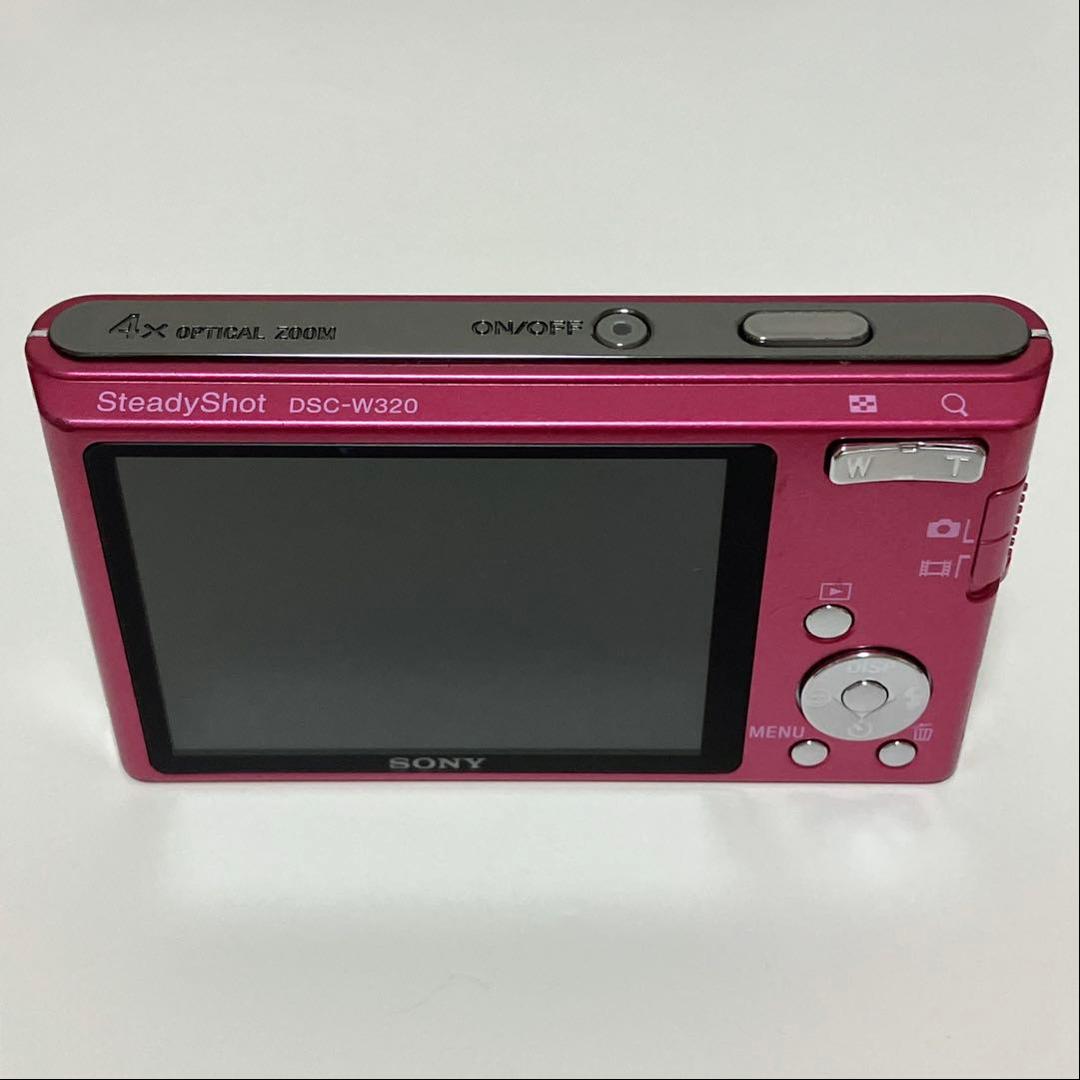 【動作確認済】 Cyber-shot DSC-W320 ピンク