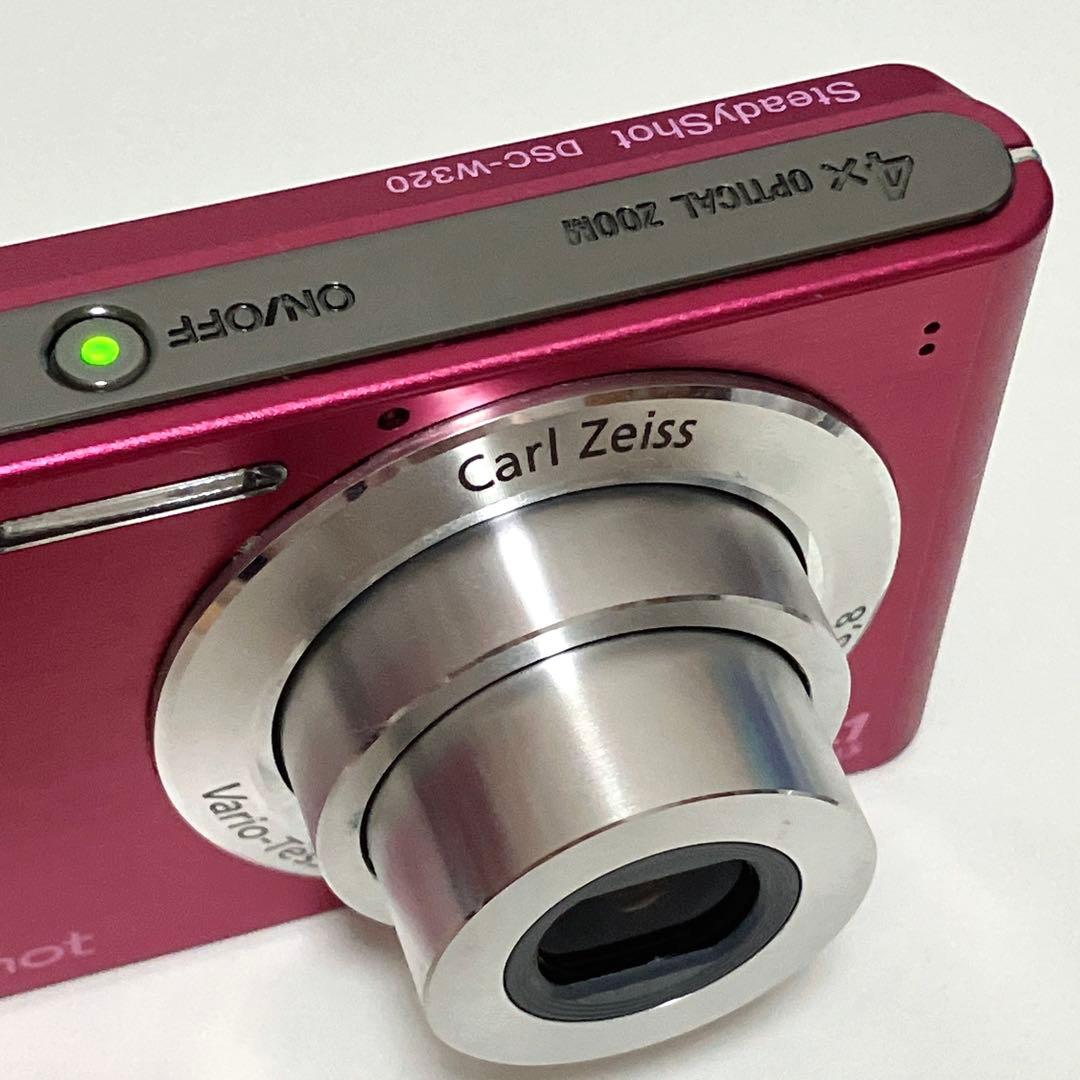 【動作確認済】 Cyber-shot DSC-W320 ピンク