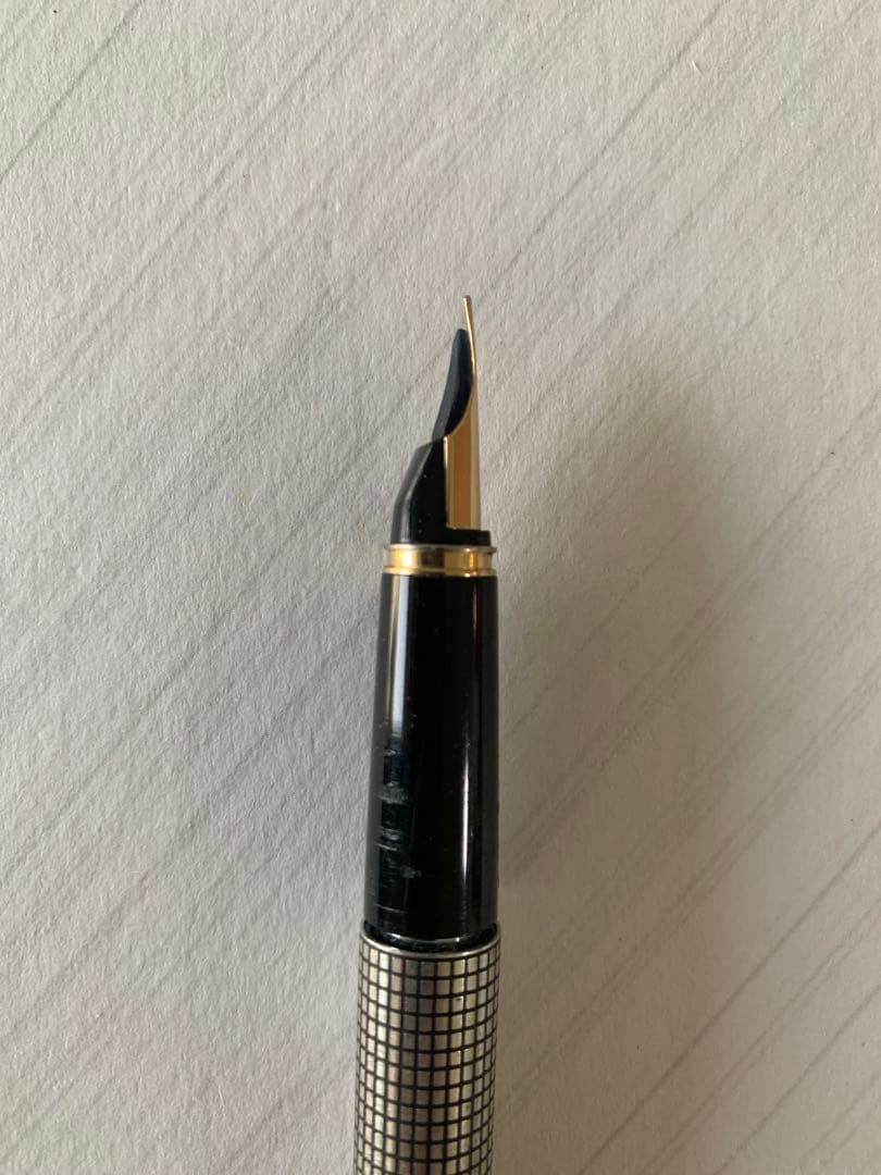 PILOT パイロット スターリングシルバー 万年筆 14Kペン先
