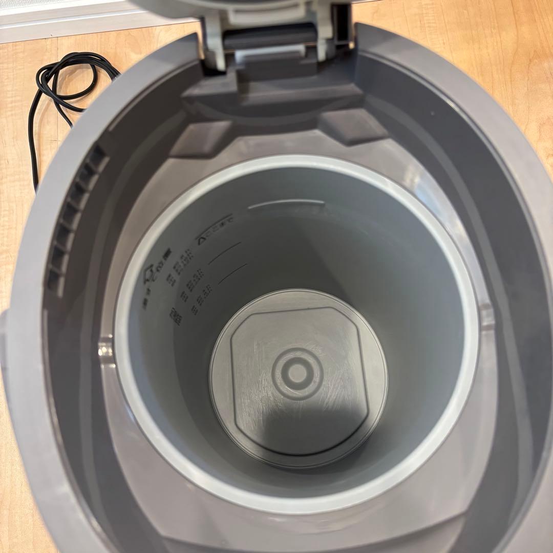 クエン酸洗浄済み 象印 スチーム加湿器 EE-DD50 グレー 水容量4.0L