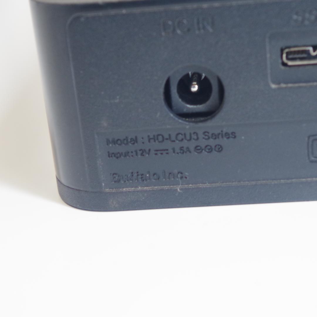 A5484 バッファロー 外付けHDD 3TB HD-LC3.0U3-BKD