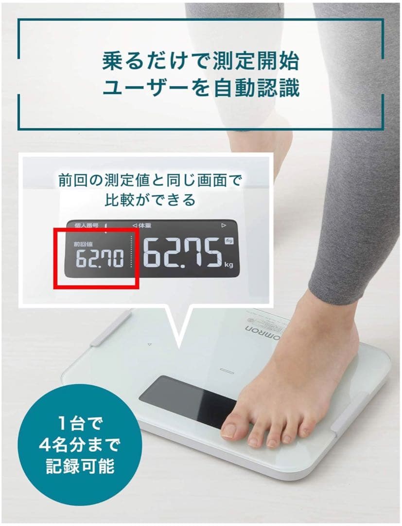 OMRON Karada Scan 256T 体重体組成計