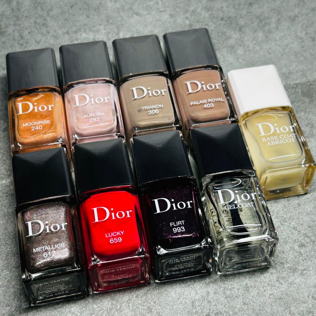 ディオールヴェルニ7本➕ジェルコート➕ベースコートDIOR