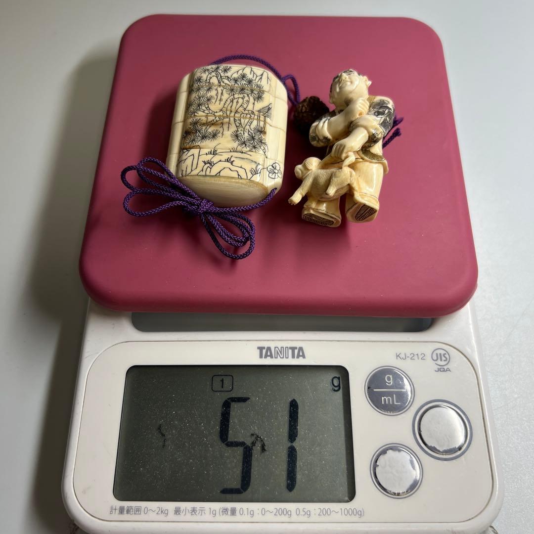 極上印籠、根付　51g 東Y8-0310☆2F