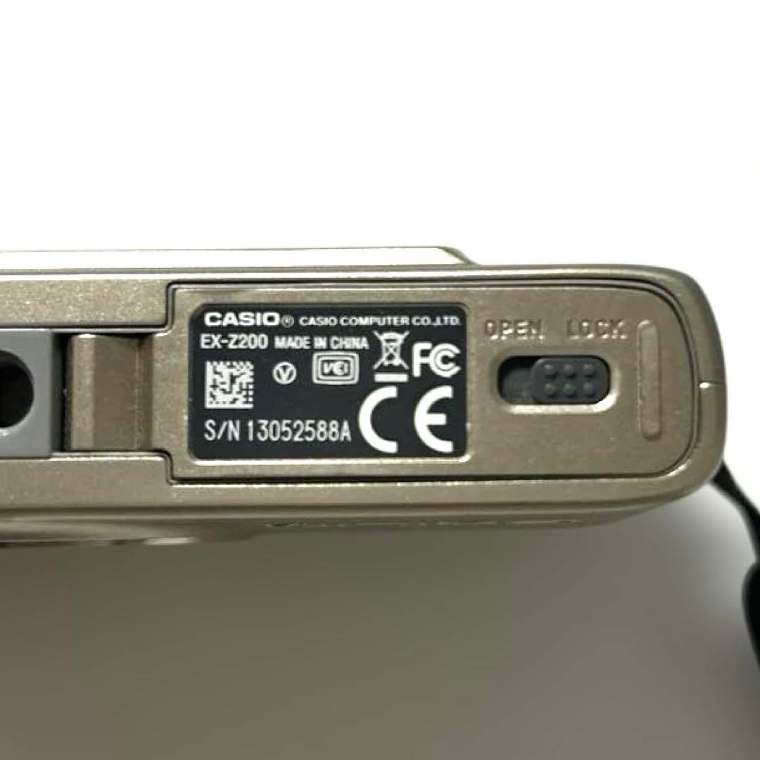 CASIO EXILIM EX-Z200 箱付 デジカメ 充電器有 バッテリー有