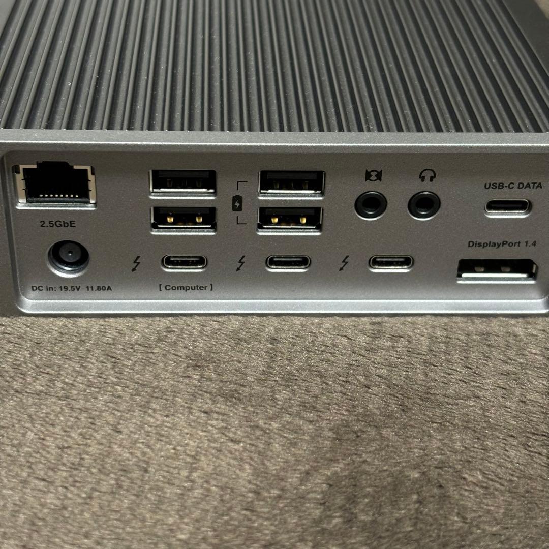 CalDigit TS4 Thunderbolt 4 Dock ケーブル類未使用
