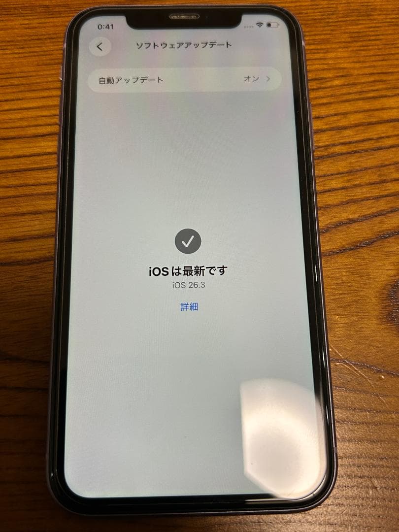 Apple iPhone 11 パープル 本体と付属品