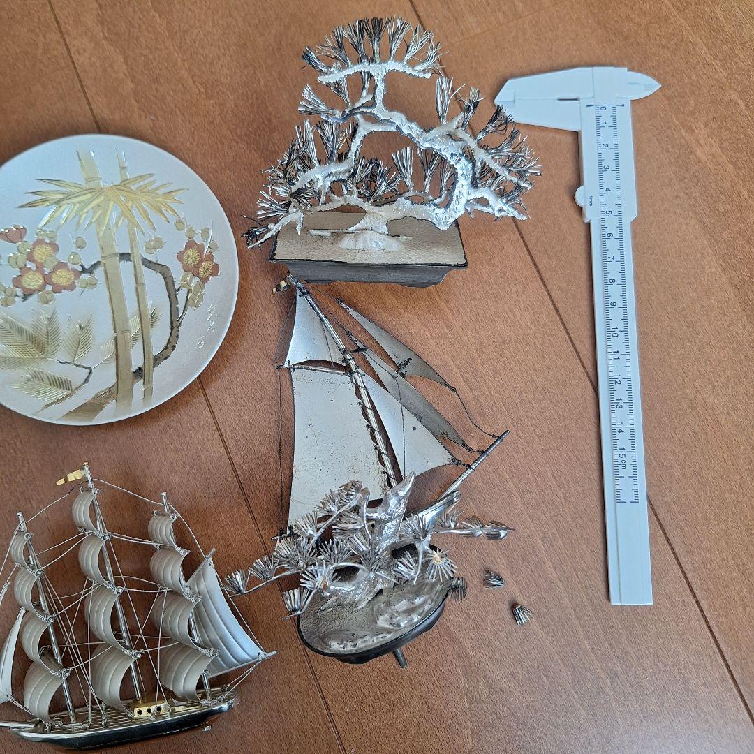 S*）様 銀製　工芸品　まとめ 300g　SILVER 潰し　シルバー　鋳つぶし