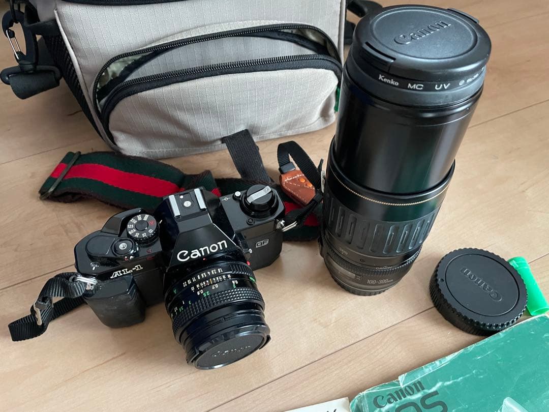 Canon AL-1 一眼レフカメラ　レンズ付きカバン付き