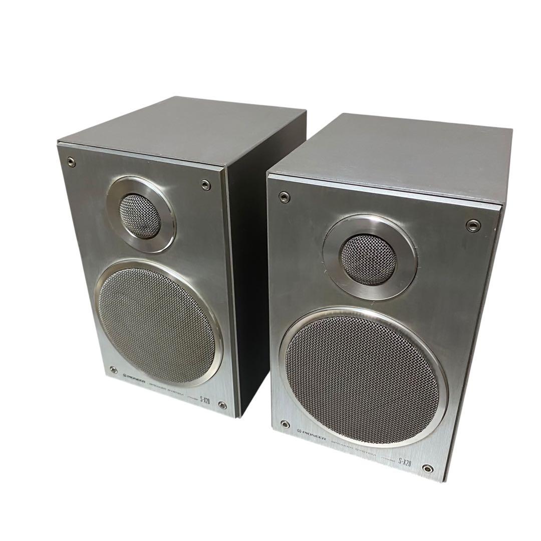 【良品】Pioneer S-X20 スピーカー　ペア