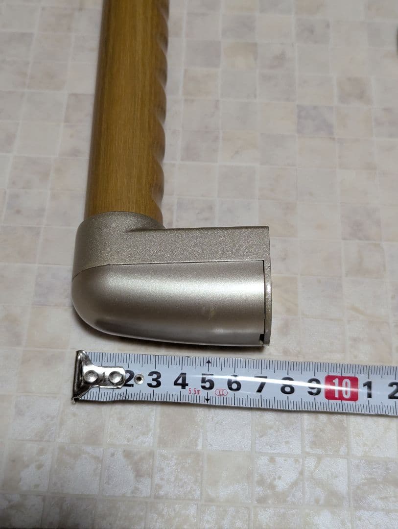 【5本セット】TOTO 木製 介護用手すり 23～73cm