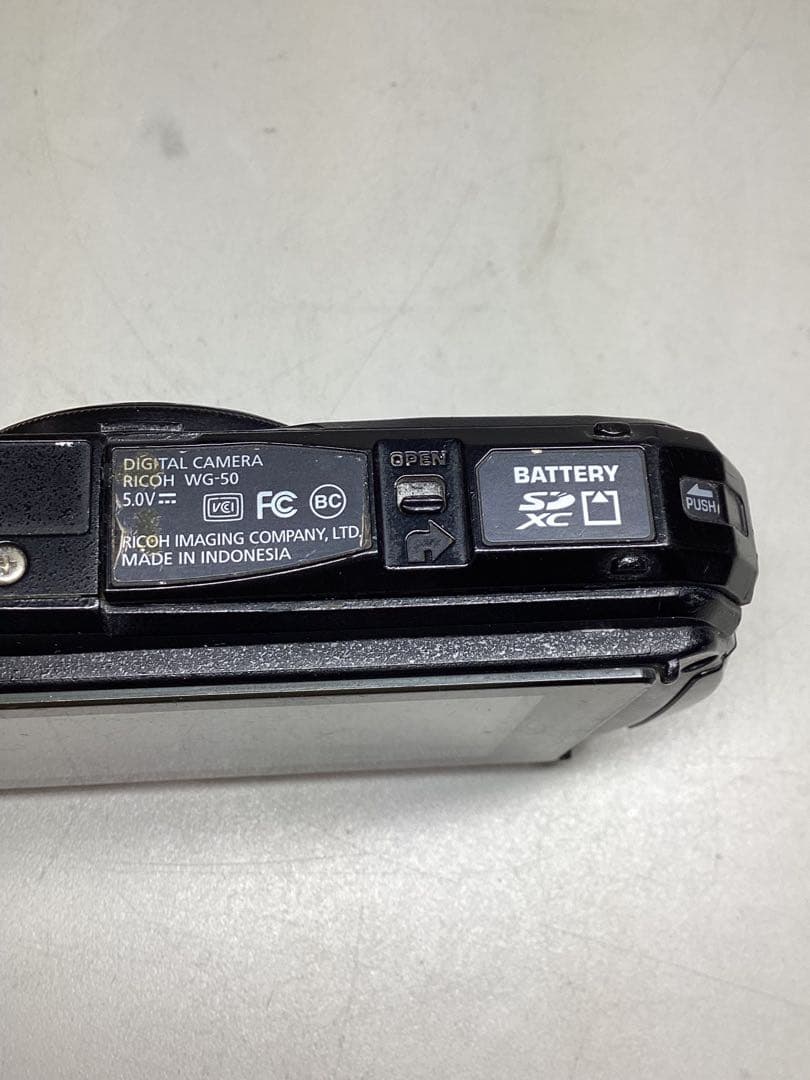シ*ア様 RICOH WG-50 防水デジタルカメラ 黒　撮影可能