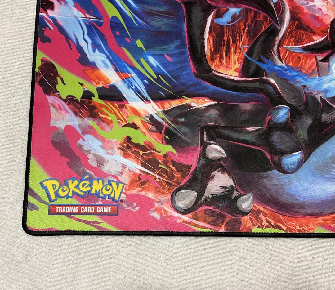 ポケモンカード 海外限定 メガリザードンX プレミアムコレクション プレイマット