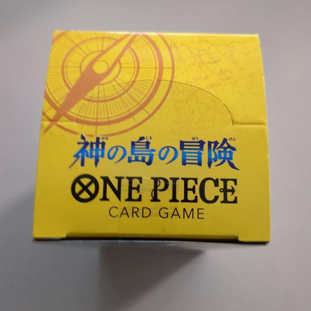 ワンピースカード　神の島の冒険　1BOX　テープカット