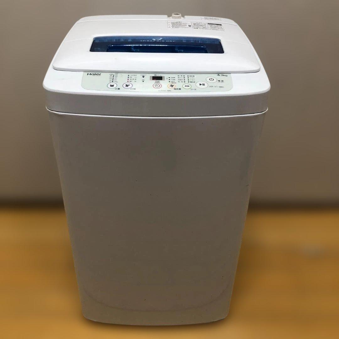 Haier 全自動洗濯機 JW-K42M 洗濯機 動作確認済 12952-2