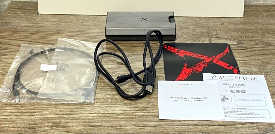 【USED品】Sound BlasterX G6・Creative ・アンプ