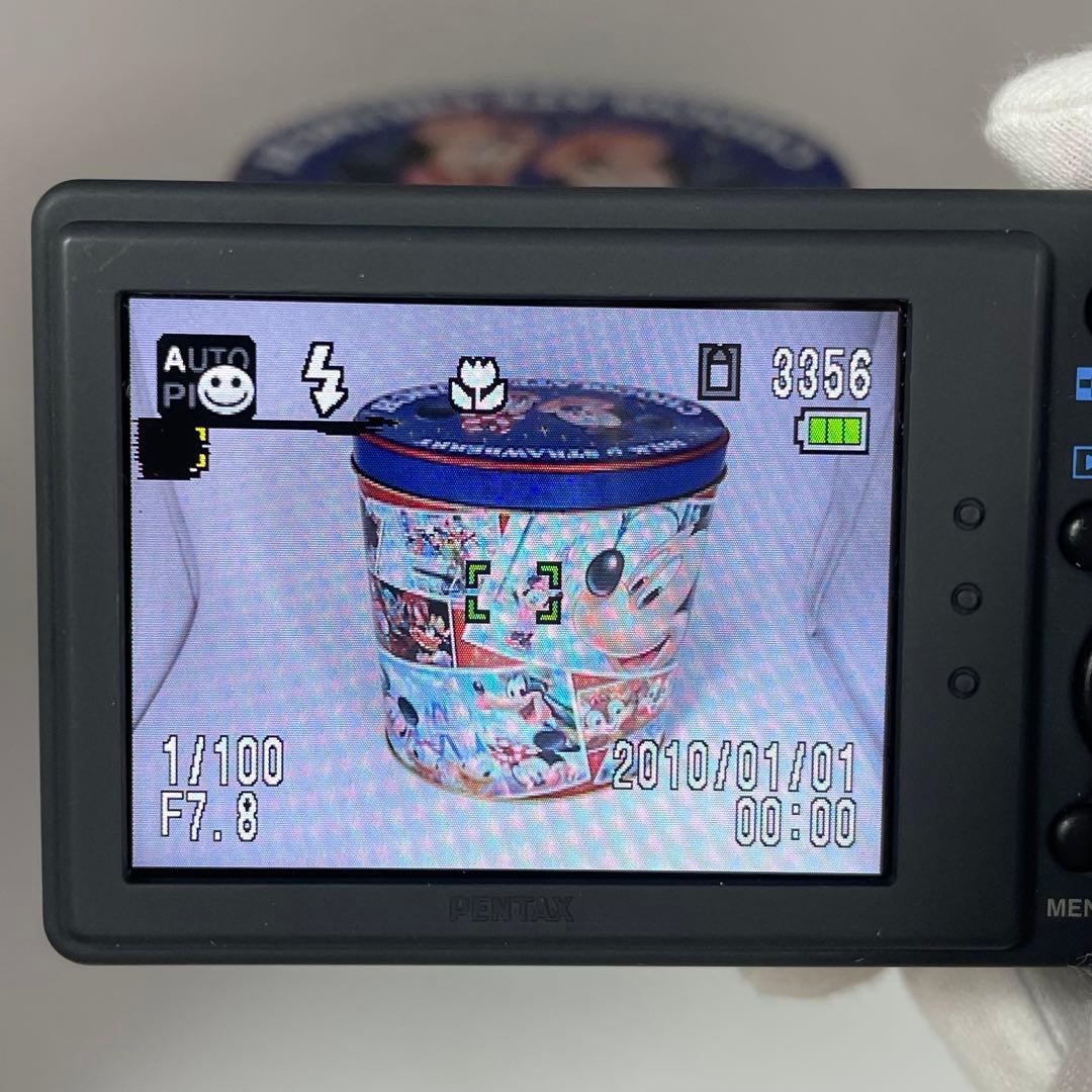 実写美⭕️訳あり【動作確認済】PENTAX OPTIO H90 コンデジ