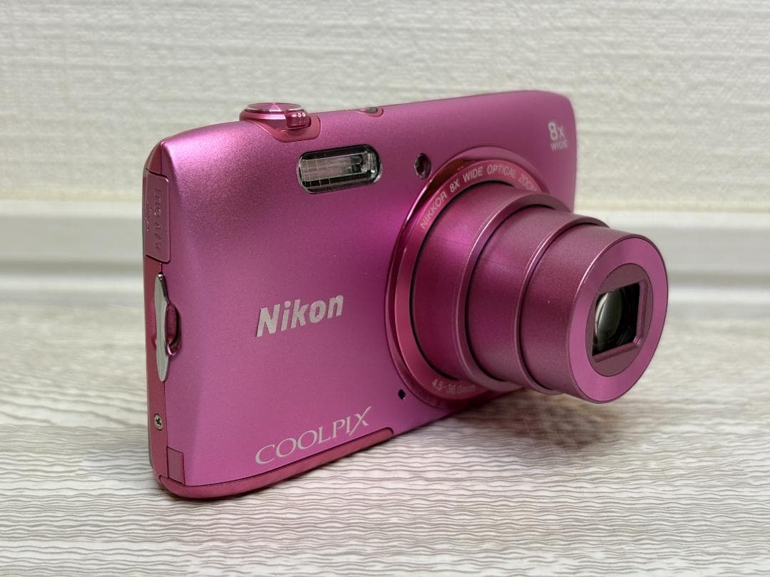 【美品・完動品】Nikon Coolpix S3600 ピンク