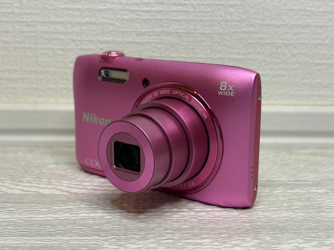 【美品・完動品】Nikon Coolpix S3600 ピンク